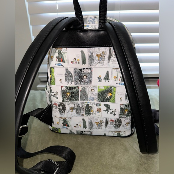 Star Wars Darth Vader Loungefly Backpack - Picture 4 of 8